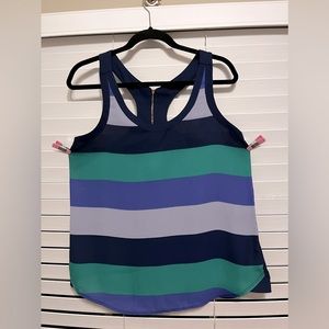 M, Express, multicolor Dress, zipper-back Tank